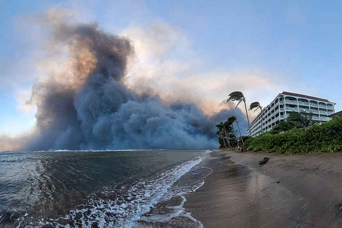 Apocalypse strikes Hawaiian paradise as wildfires kill six
